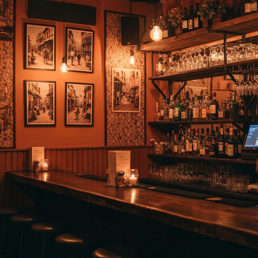 Gemütliches Ambiente im Barrio Cocina